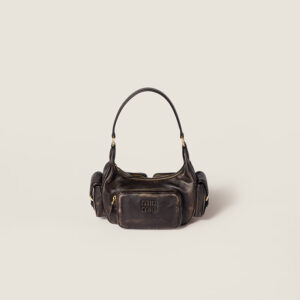 Pocket nappa leather bag