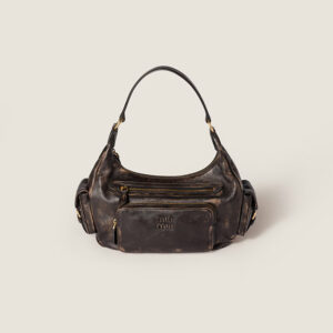 Pocket nappa leather bag