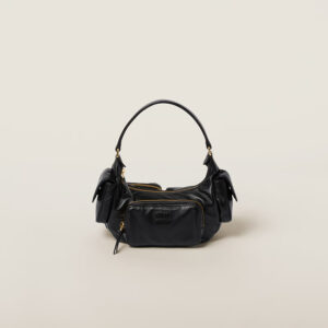 Pocket nappa leather bag