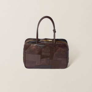 38 Leather patchwork Beau bag