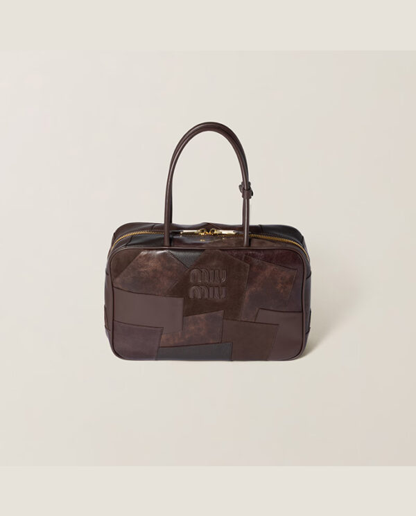 Leather patchwork Beau bag