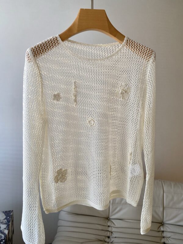 Hand-crocheted knitwear
