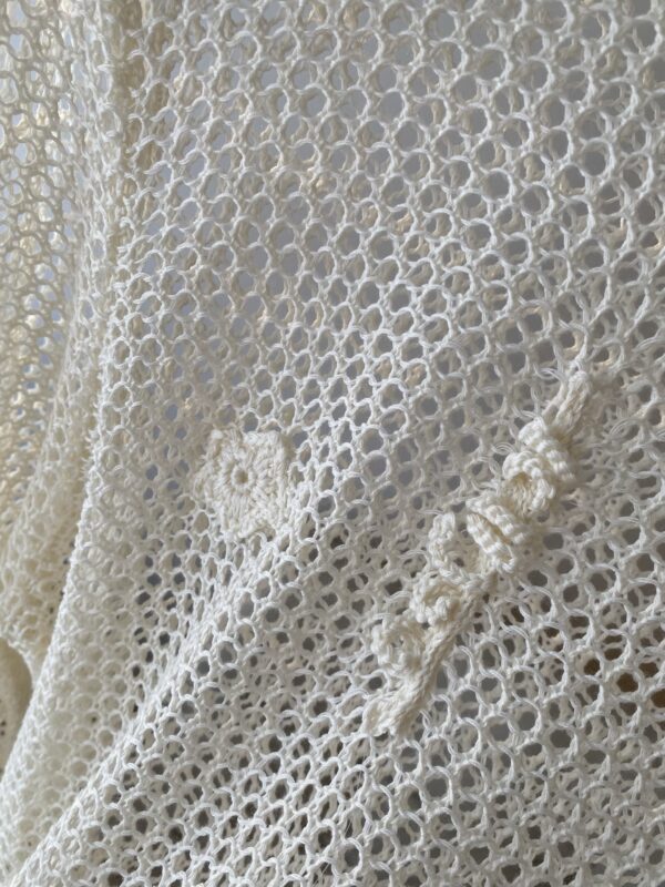 Hand-crocheted knitwear
