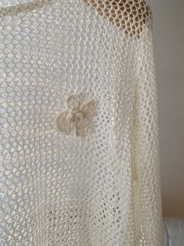 Hand-crocheted knitwear