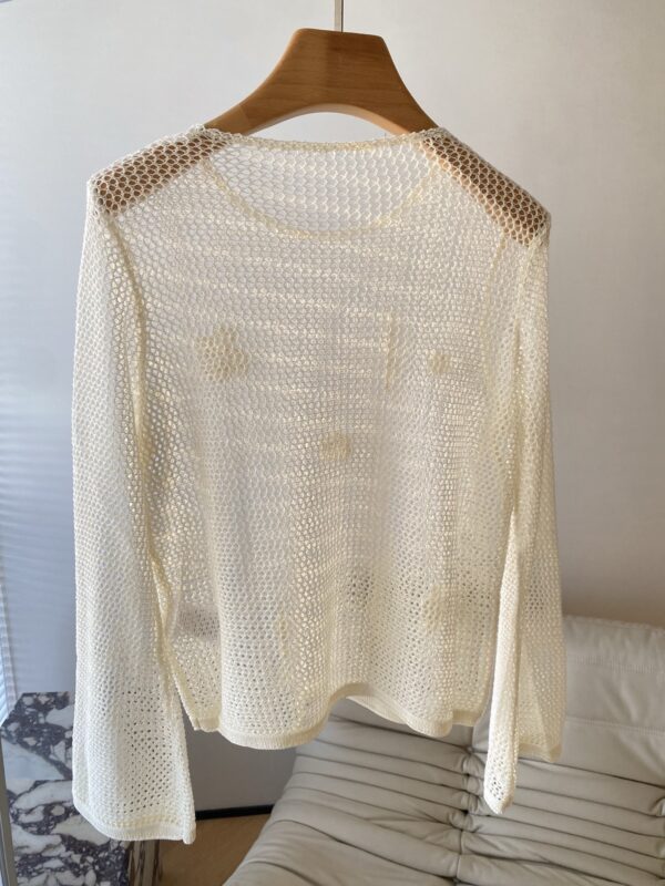 Hand-crocheted knitwear